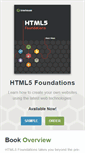 Mobile Screenshot of html5foundations.com